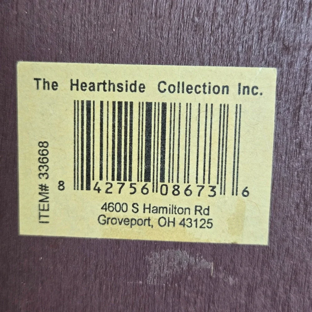 Hearthside Collection Wooden Tealight Candle Holder, My Heart Belongs To Grandma
